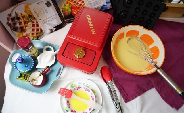  三明治机|厨艺小白怎么涉猎甜品领域？其实华夫饼、鸡蛋仔很简单啦