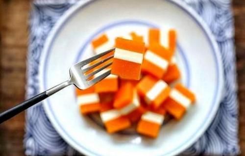 放到|再加如何做果冻？南瓜加点吉利丁，做出可口的果冻哦