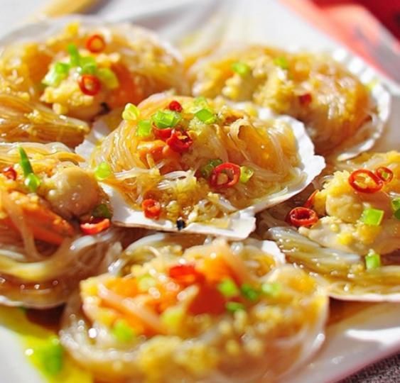 美食|精选美食:香煎丝瓜、大葱酱面、蔬菜米饭饼、扇贝粉丝的做法