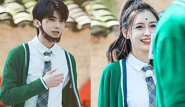  缘分并没|跑男收官不到一个月，杨颖蔡徐坤就合体录综艺，占位暴露两人关系