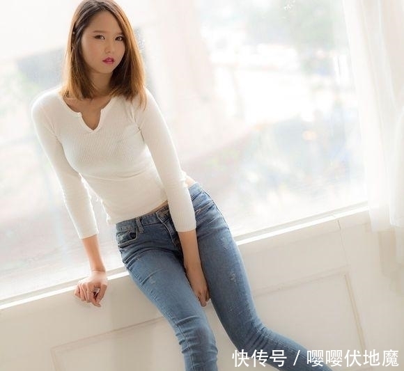  牛仔裤|腰细胯大的美女, 穿上牛仔裤更加漂亮了!