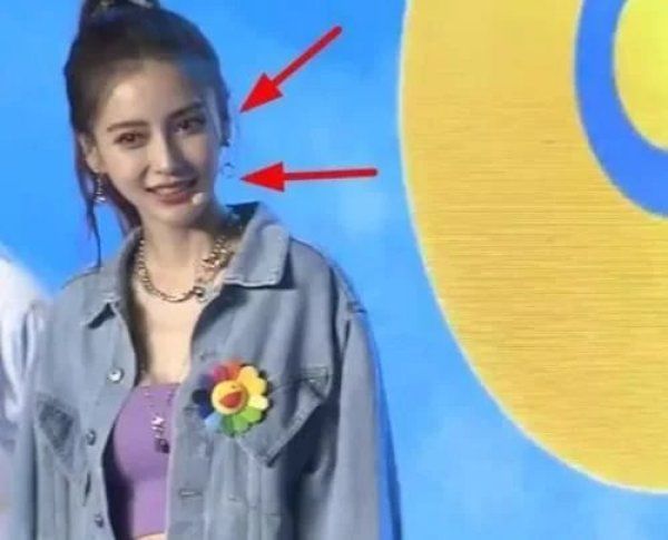  杨颖|跑男发布会现场没空调，嘉宾暴汗衣服湿透，杨颖的颜值真实了