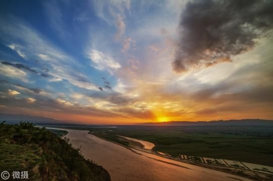 拍摄|河南三门峡东寨:黄河落日拍摄“打卡地”