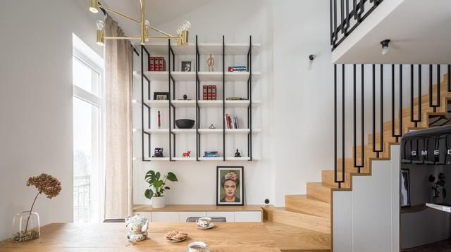 单身公寓|单身公寓真好! 一楼客厅餐厅厨房, 二楼卧室厕所, 一个人住真舒服