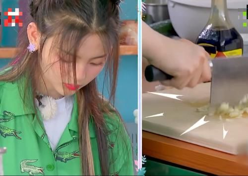  超越|《完美的夏天》杨超越秀厨艺，信心满满，看到成品意外了