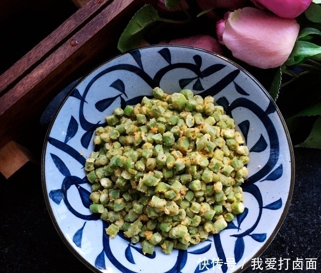清香|粉蒸豇豆,简单易做,清香扑鼻
