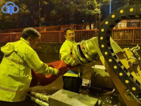 到位|排水措施到位 主汛期两场降雨未出现长时间积水