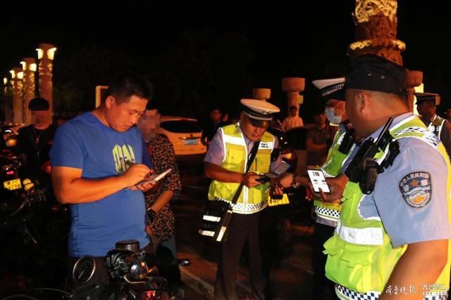 查扣|一晚上查扣17辆摩托车，北湖交警出“重拳”整治“炸街”摩托车