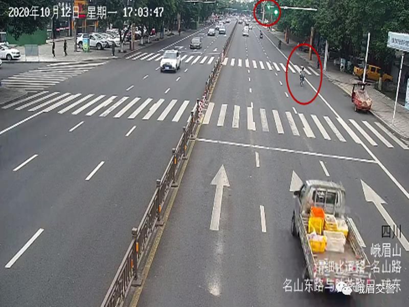 行人|开车不礼让斑马线行人？峨眉交警已经盯上你了！