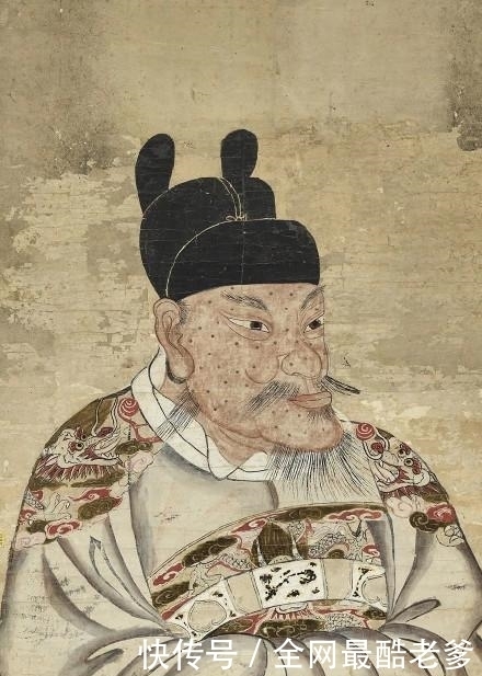 相貌进行|9幅朱元璋画像：满清将他抹黑成猪腰子脸，图9才是朱元璋真实相貌