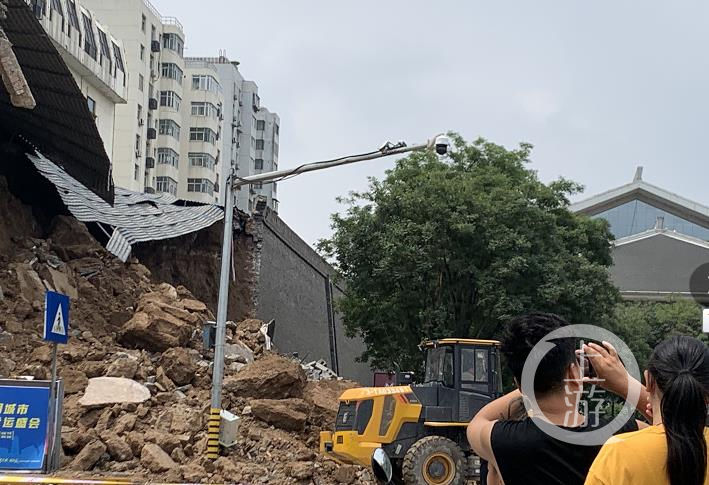  本体|西安坍塌的20米城墙系保护砌体，文物本体未受到破坏