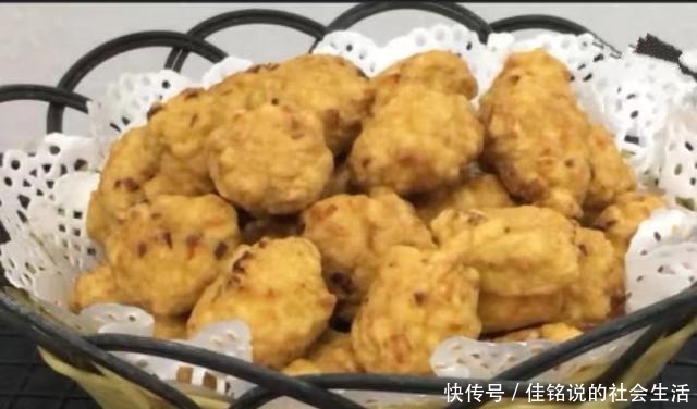 美味|此菜便宜又营养,炸成丸子,脆香软糯,营养美味,成本不到5块钱
