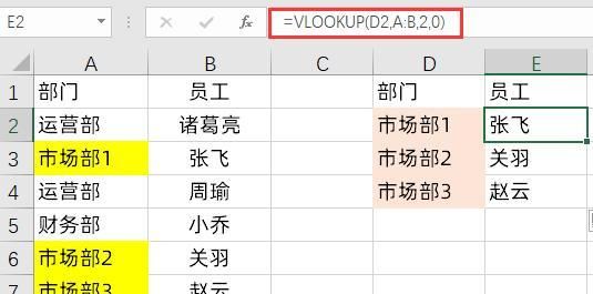  理解|先学完这个技巧，再理解Vlookup函数一对多查询就简单了