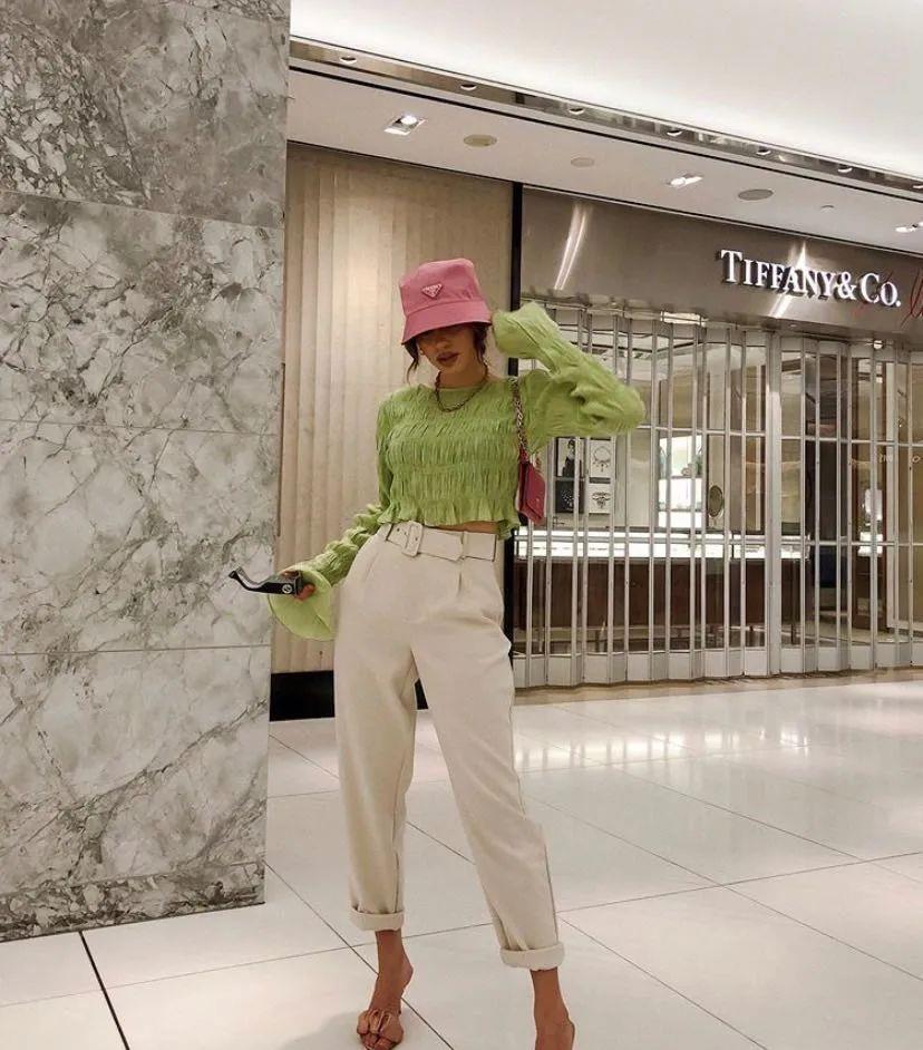 纸袋|衬衫+纸袋裤=今夏巨in混搭,美到不像话!