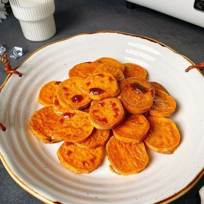  蜂蜜|妈妈最拿手的蜂蜜烤红薯片，被我偷学到了