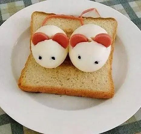 鸡蛋|?这位妈妈太有才,2颗蛋就能做出卡通角色便当,真是暖心又暖胃