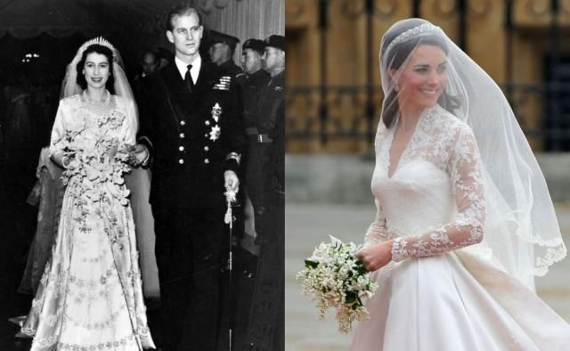 婚纱|百年婚纱秘史原来以前的新娘还不止会穿白婚纱