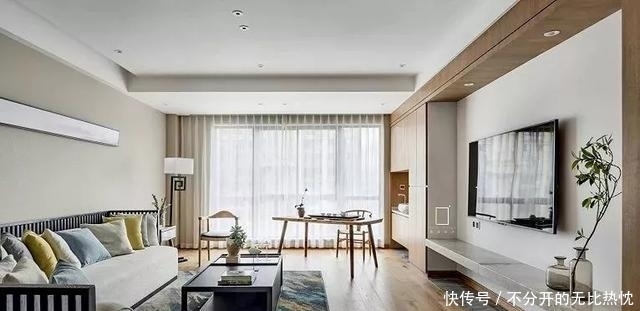 客厅|客厅没阳台怎么办?这样设计比有阳台好看N倍!