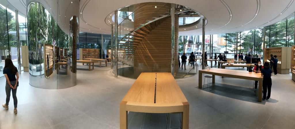  带来|国外网友带来泰国曼谷Apple Store最新照片