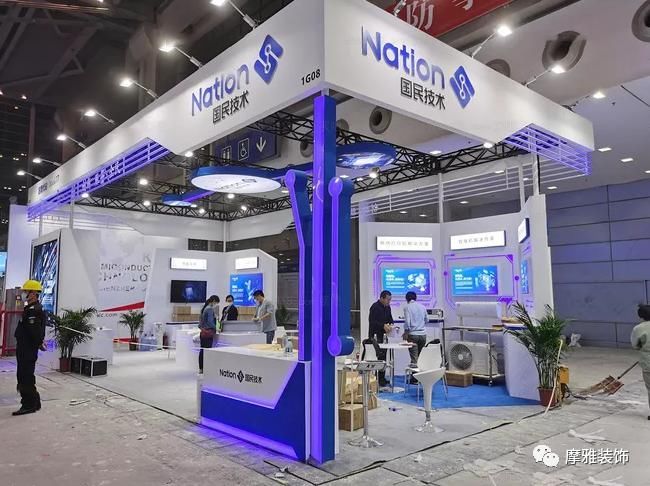  各行各业|『科技感十足』不错的展位设计