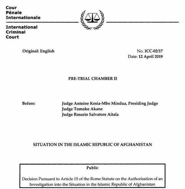 美国|史无前例!美国宣布制裁国际刑事法院首席检察官