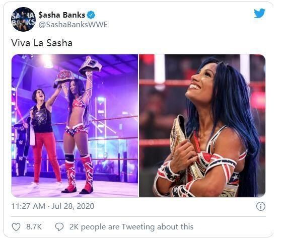 莎夏班克|并肩冷石奥斯汀与大锤HHH!莎夏与贝莉成为WWE女子组历史第一人！