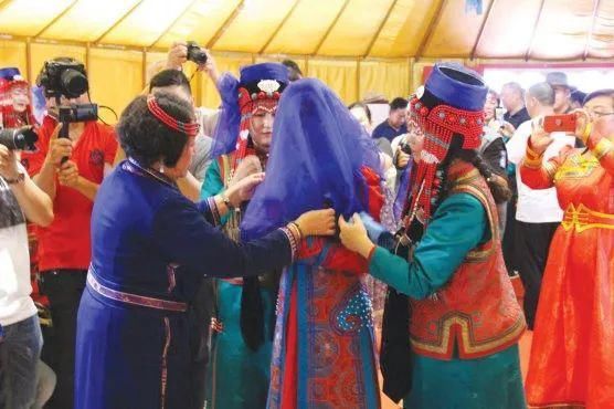娶亲队伍|准格尔原生态蒙古族婚礼