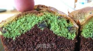 甜品|双色磅蛋糕教程,基础甜品、口感扎实细腻、茶香味和巧克力味浓郁。