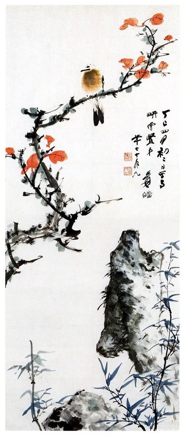 张大千花鸟画欣赏（100幅）