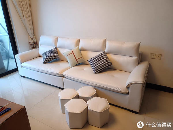 现代简约布艺沙发北欧客厅家用科技布大小户型可拆洗乳胶沙发组合
