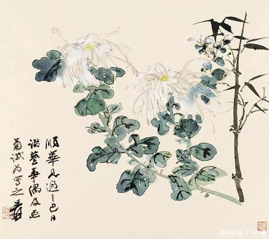 张大千花鸟画欣赏（100幅）