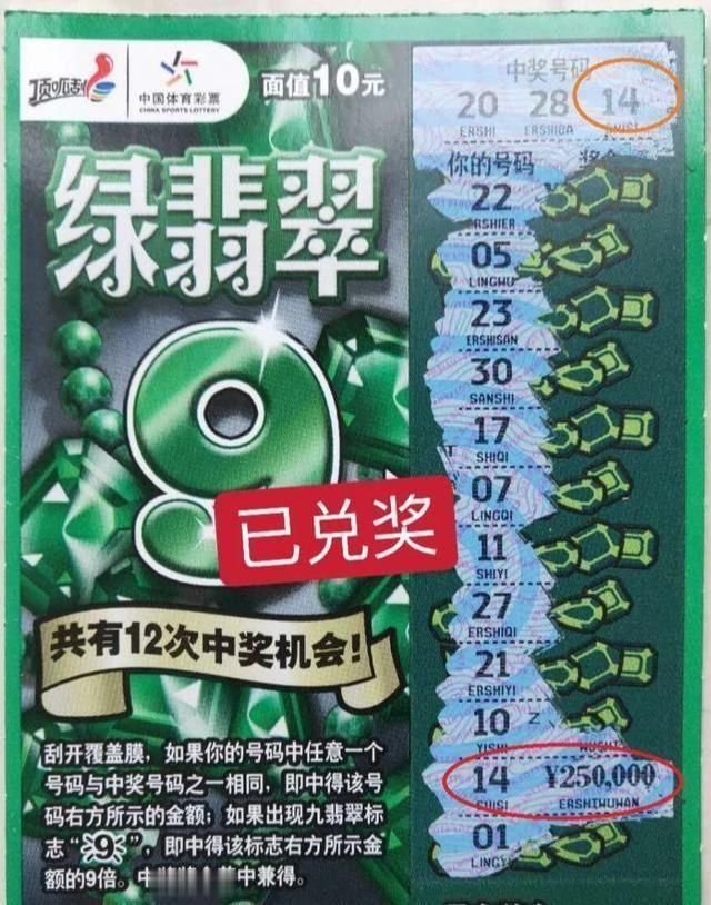 捡漏|许昌购彩者“捡漏”刮中顶呱刮“绿翡翠”25万元大奖