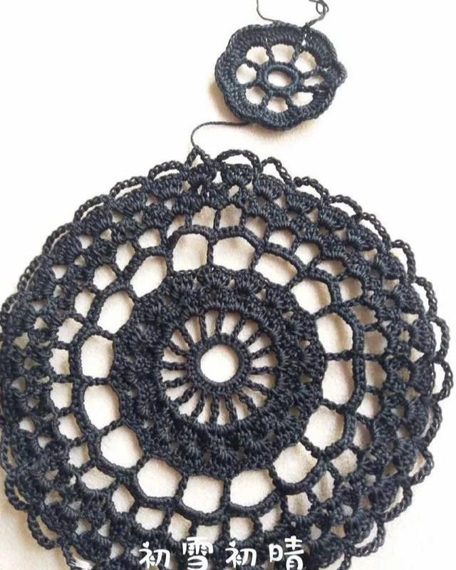 长裙|钩针编织一线连拼花半身裙，气质浪漫长裙你也可以织，附图解教程