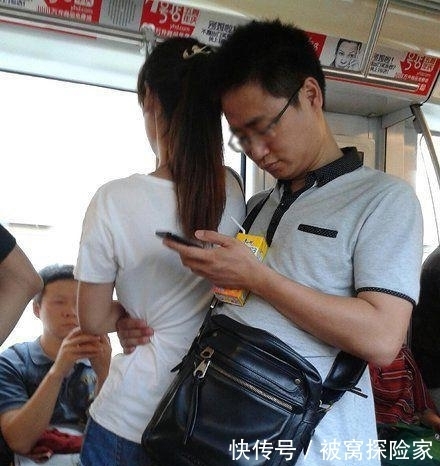  恩爱|爆笑GIF: 大哥, 在公交车上, 你们这样秀恩爱真的好吗, 我真是看不下去了