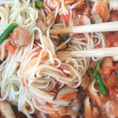  茄汁|健康低卡——浓郁茄汁拌面