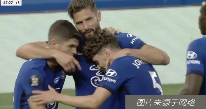  吉鲁|1-0！切尔西拿下争四关键3分，吉鲁头槌制胜，后两轮死磕2大强队