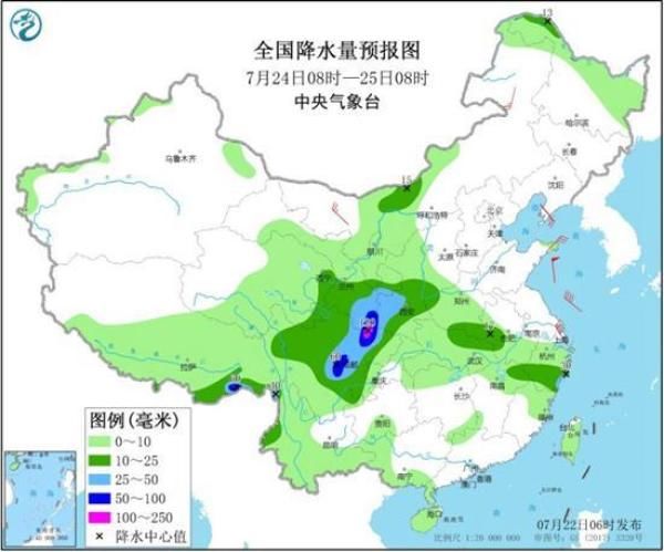 强降雨过程|淮河流域强降雨不停歇 南方将现大范围高温天气