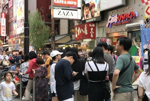 急赤白脸|实拍大阪道顿崛美食,这价位舍得急赤白脸吃一顿不