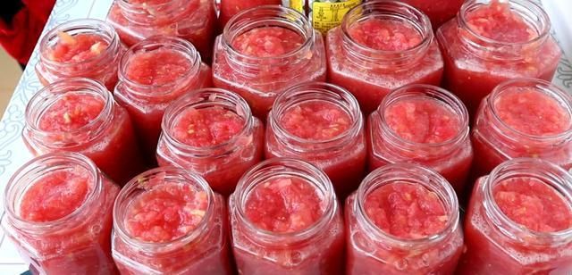 做法|西红柿酱的做法分享,一看就会,保存一年不会坏,健康无添加