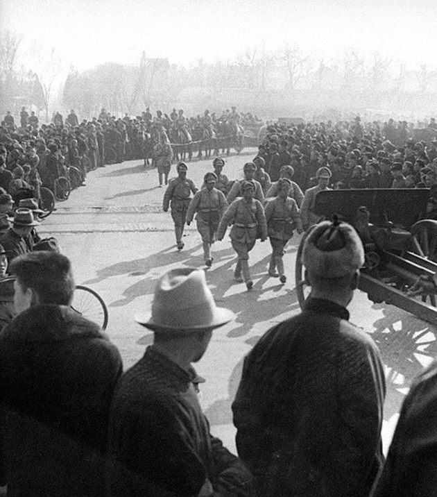  解放|北平和平解放老照片