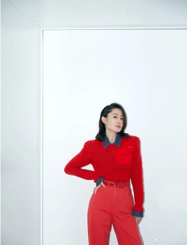  女人|穿红色的女人最美：刘敏涛