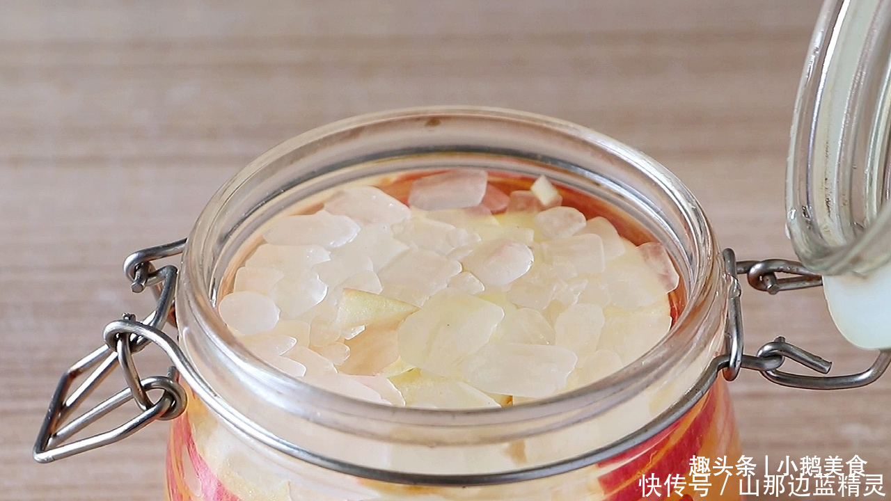 做法|自制苹果醋,做法简单,健康零添加,5块钱做1罐,能喝一个月