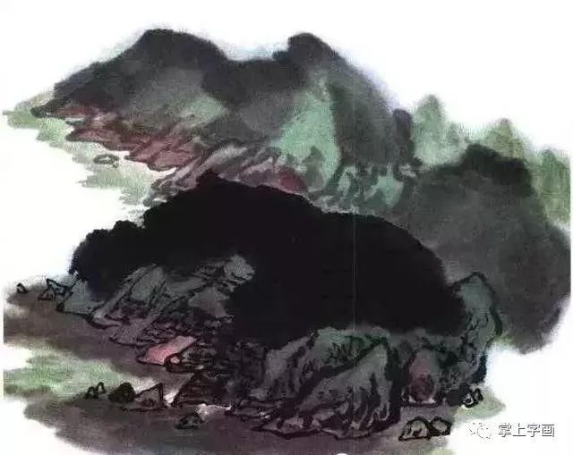  设色|传统山水画设色技法