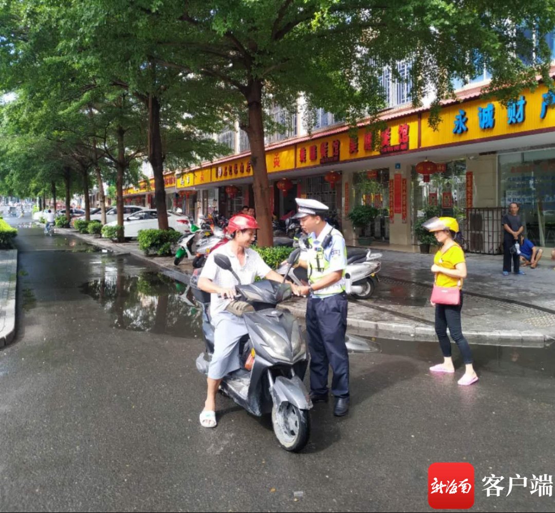 文明|陵水常态化开展整治交通违法行为专项行动 倡导文明出行