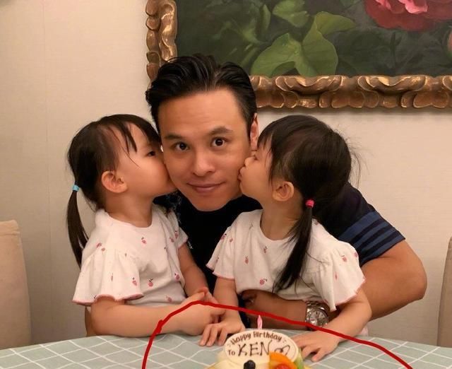 身家|熊黛林晒全家福为老公庆生,过亿身家却只有小蛋糕,低调又温馨