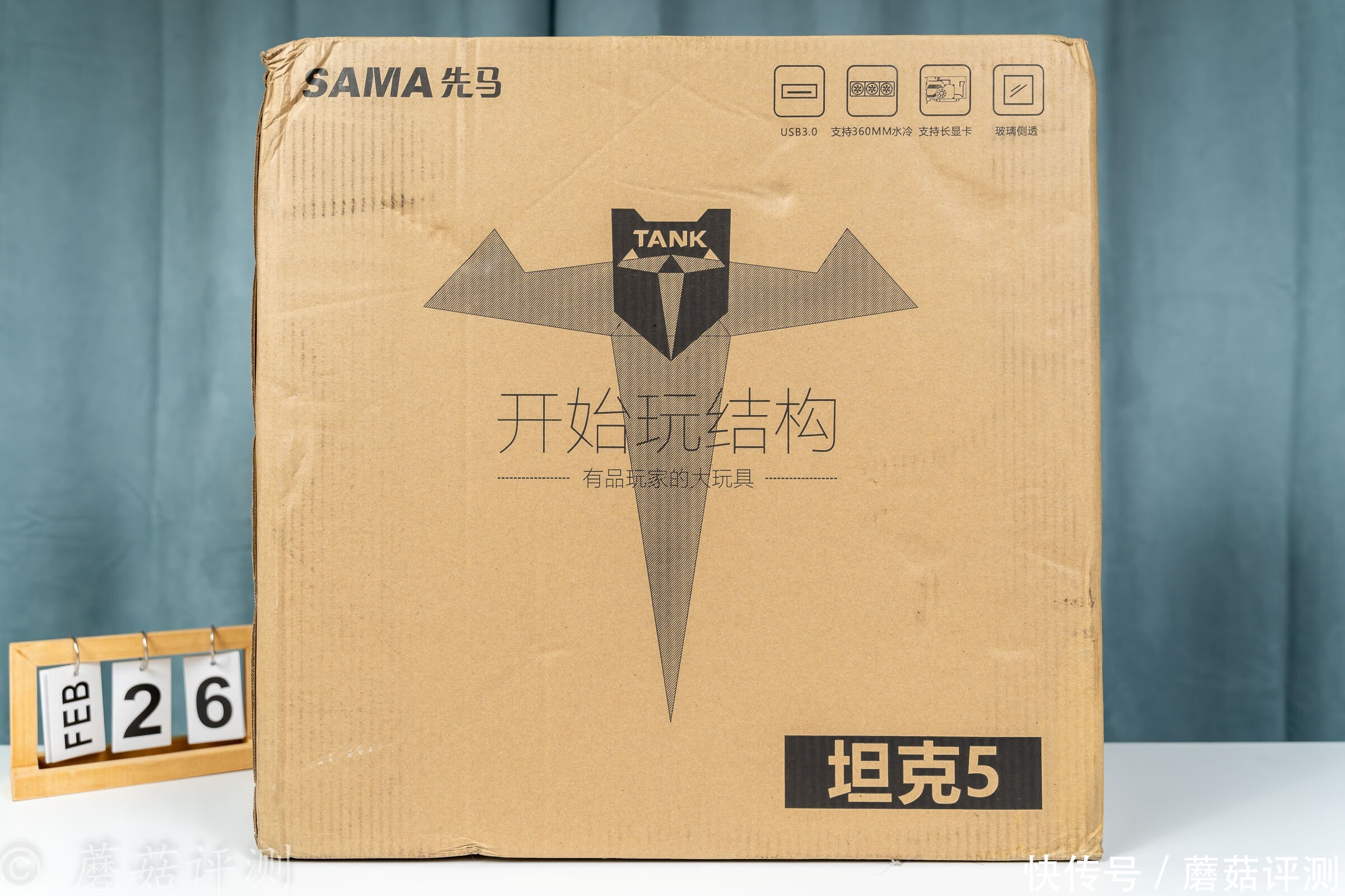 硬核装机：7600配华擎B650Pro RS主板，XW360-P水冷+坦克5评测