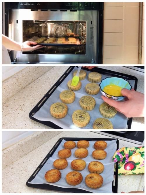 简单|中秋节快到了,教你在家做月饼,皮薄馅香,步骤详细简单