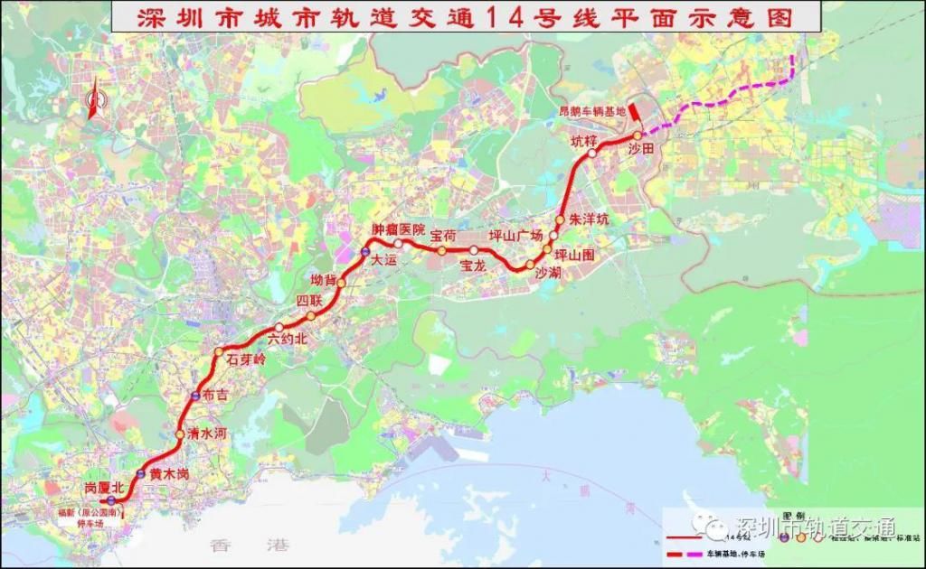 通车|14号线首个主变电所顺利封顶！预计2022年通车