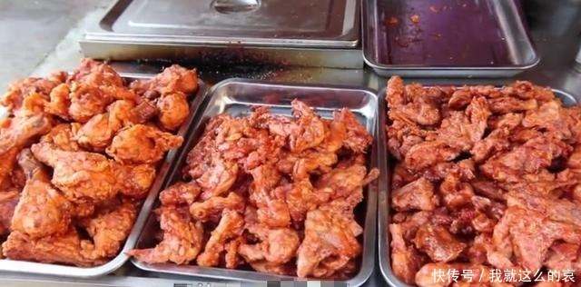 邻摊|大娘街边卖“炸鸡腿”,10元3个,供不应求,邻摊少吃为好!