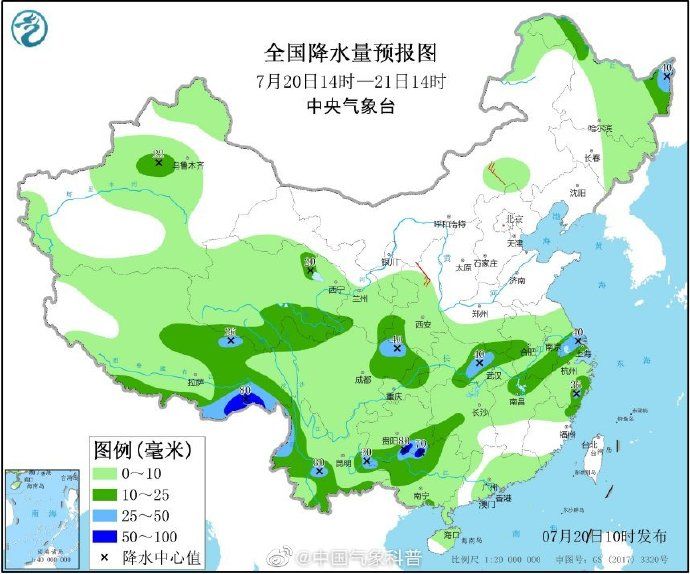 暴雨|暴雨预警解除 21日起雨带北抬